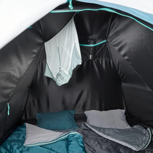 چادر مسافرتی دو نفره کچوا مدل Quechua MH100 Fresh and Black، سبک، ضدآب، خنک و تاریک؛ مناسب سفر و طبیعت‌گردی - تصویر 11