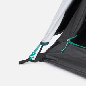 چادر مسافرتی دو نفره کچوا مدل Quechua MH100 Fresh and Black، سبک، ضدآب، خنک و تاریک؛ مناسب سفر و طبیعت‌گردی - تصویر 15