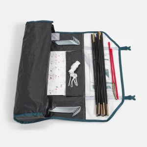 چادر مسافرتی دو نفره کچوا مدل Quechua MH100 Fresh and Black، سبک، ضدآب، خنک و تاریک؛ مناسب سفر و طبیعت‌گردی - تصویر 5