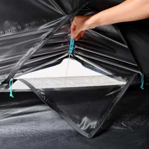 چادر مسافرتی دو نفره کچوا مدل Quechua MH100 Fresh and Black، سبک، ضدآب، خنک و تاریک؛ مناسب سفر و طبیعت‌گردی - تصویر 7