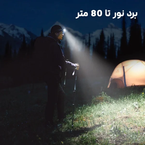 چراغ پیشانی نیچرهایک مدل Naturehike CNK2450ZM010 (20)