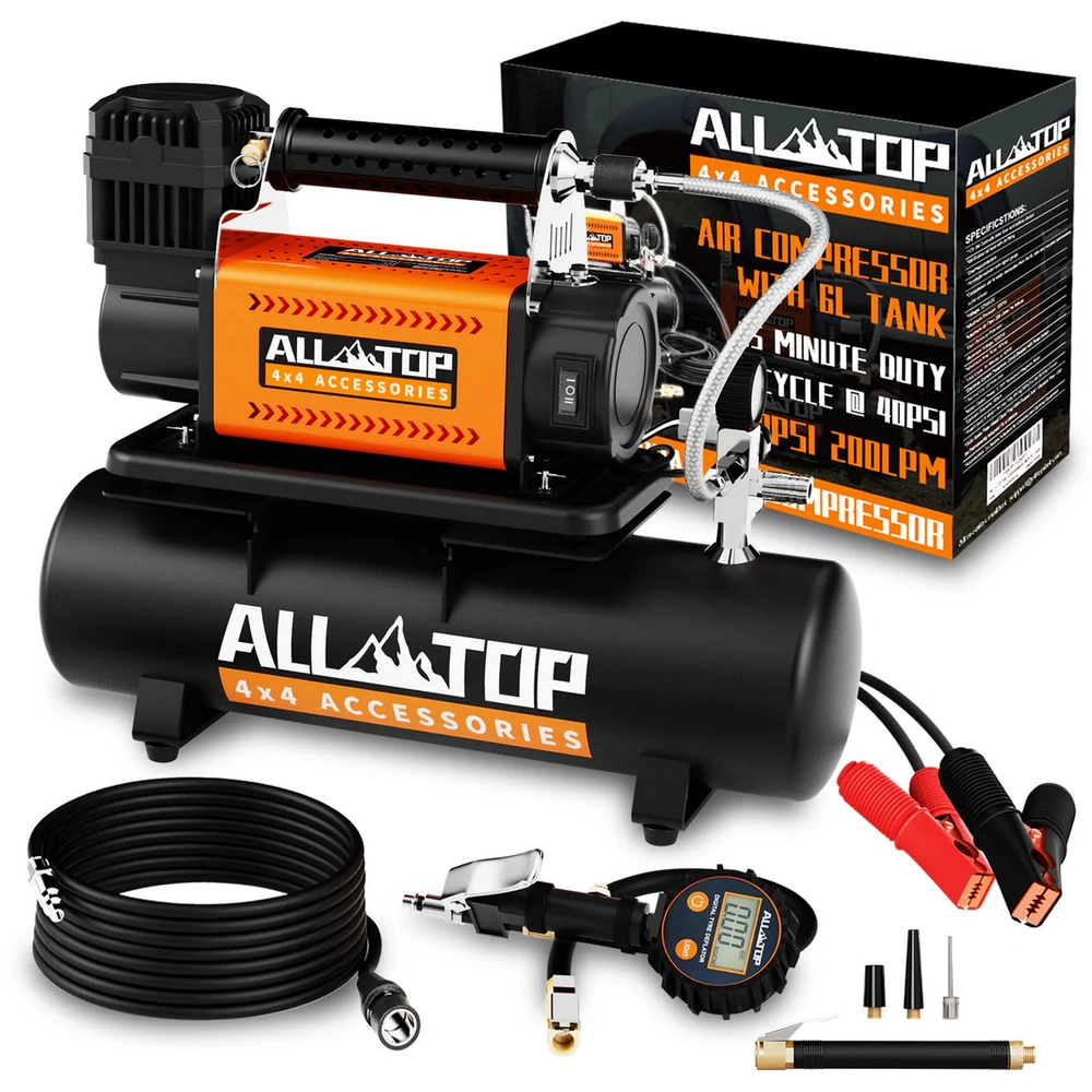 کیت کمپرسور باد پرتابل ALL-TOP مدل ‎ATACR200-6L (1)